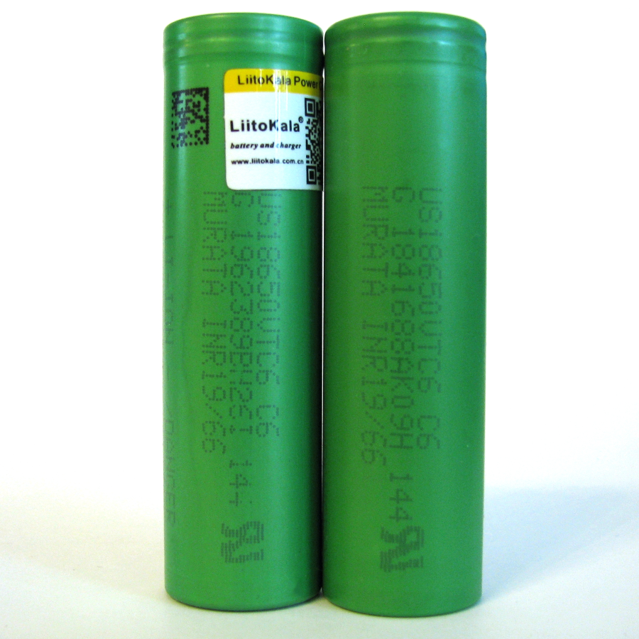 LiitoKala for Sony VTC6 3.7V 3000mAh