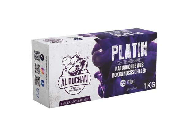 AL DUCHAN Platin 25x25x25 mm 1kg