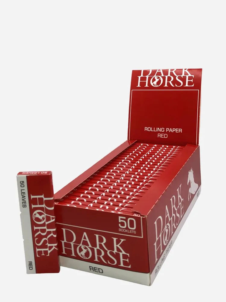 Бумага для самокруток „DARK HORSE” Red (70 mm)