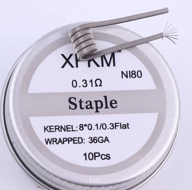 XFKM Coil - Staple - Ni80 - (0,31_ohm) - 10pcs